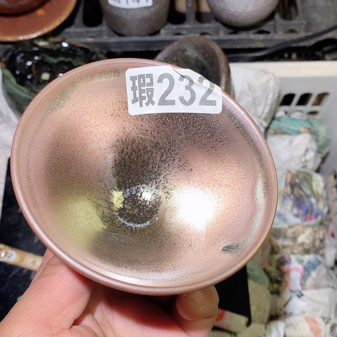 茶盏微瑕建盏主人杯子