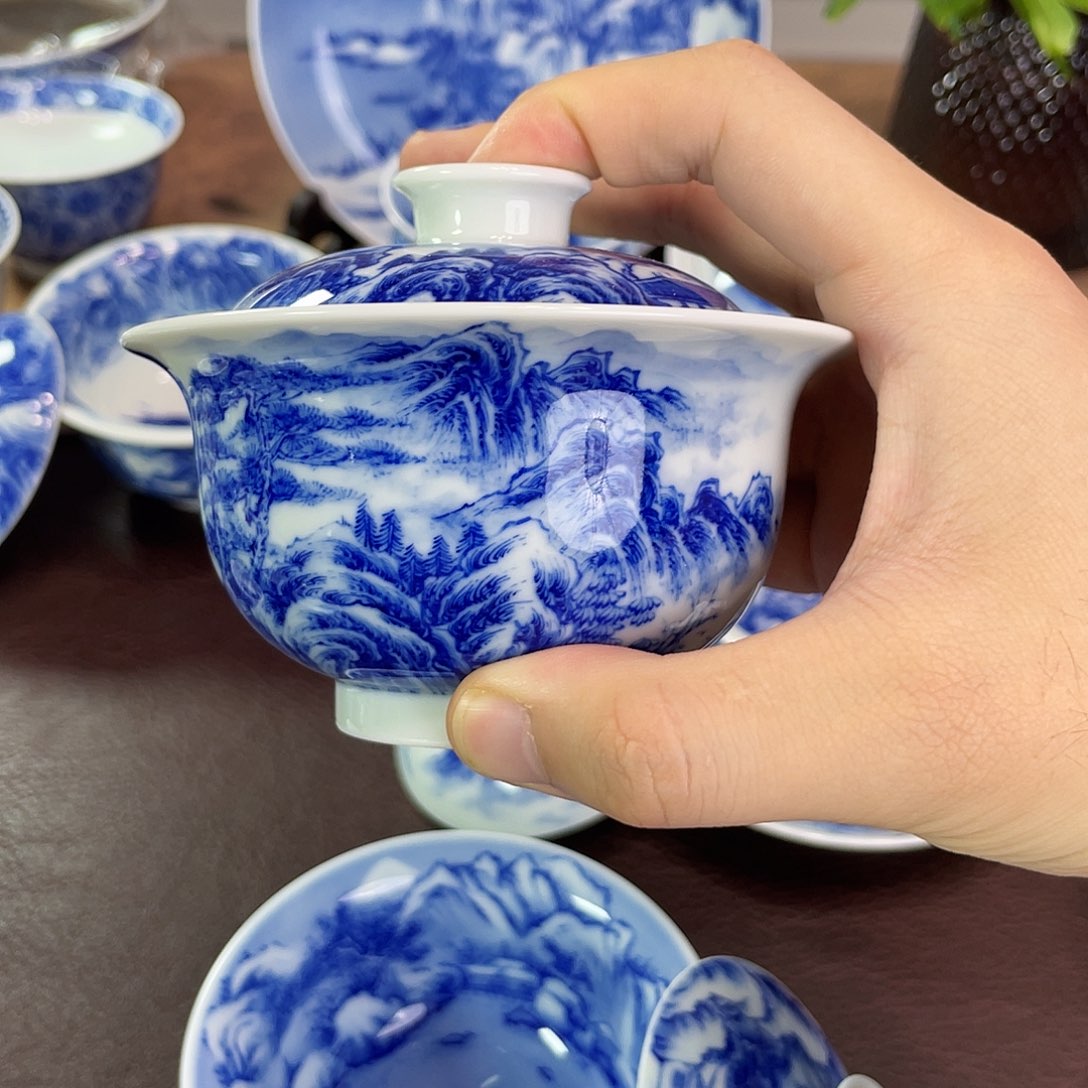 纯手工手工重工山水