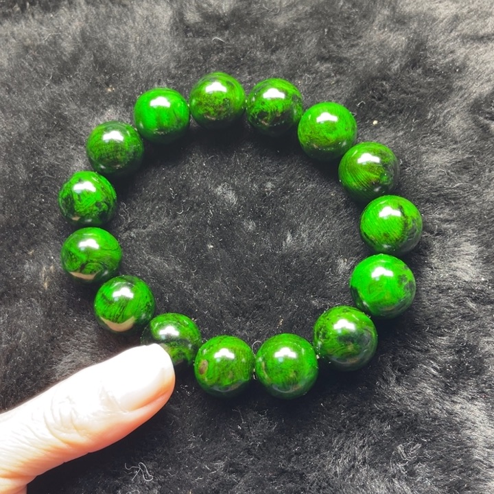 惦***好琥珀木包浆1.5水墨丹青