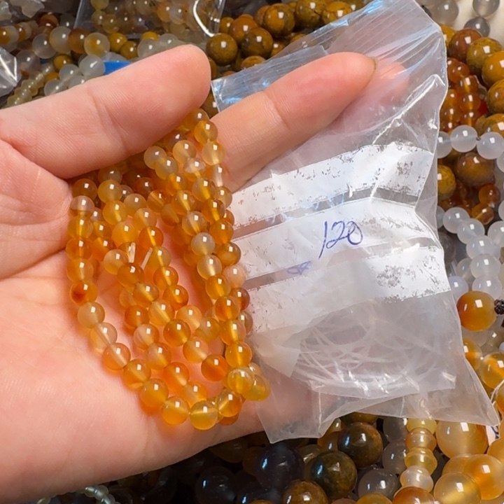 玛瑙/玉髓颈饰未镶嵌期*6604 