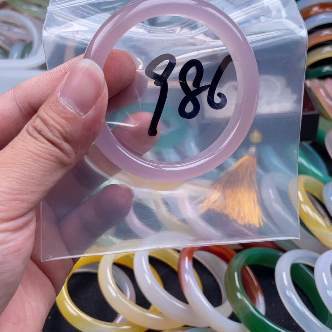 手镯玛瑙/玉髓合金