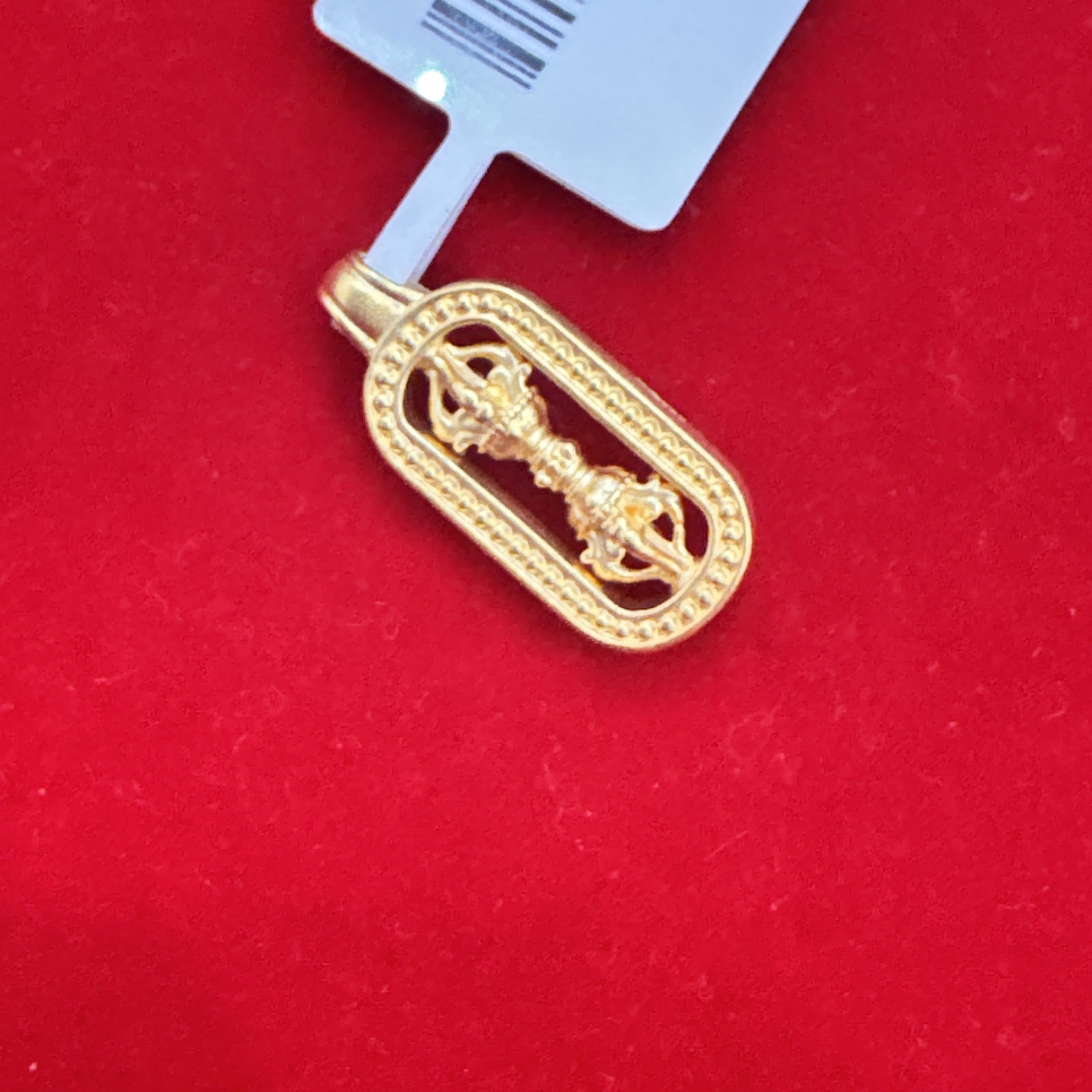 【莹莹专享】足金999投资金 金刚杵 ZP 0.55 纳金添喜