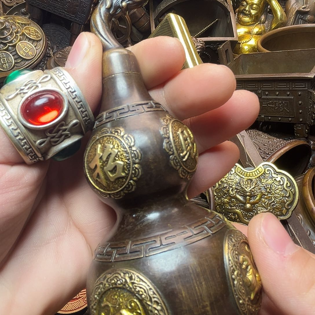 精美铜器收藏品等