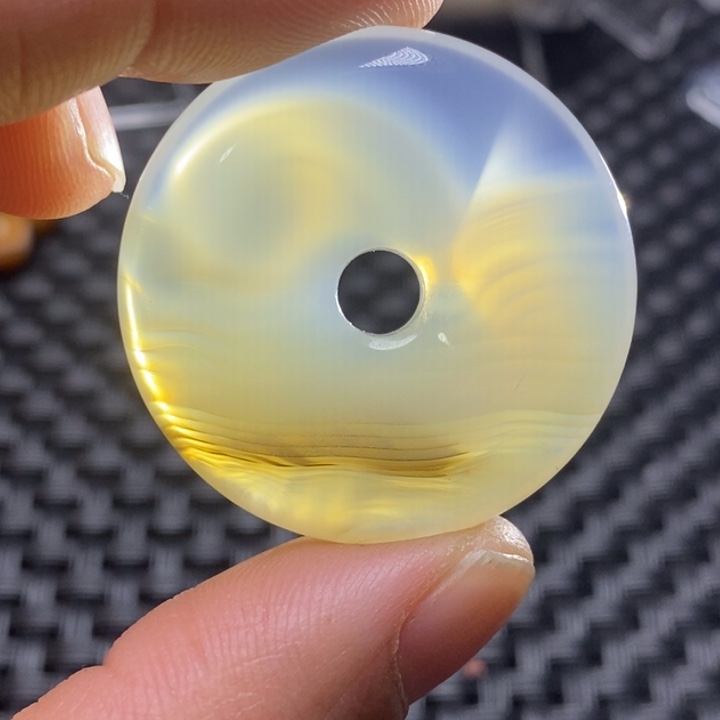 玛瑙/玉髓颈饰未镶嵌橙*