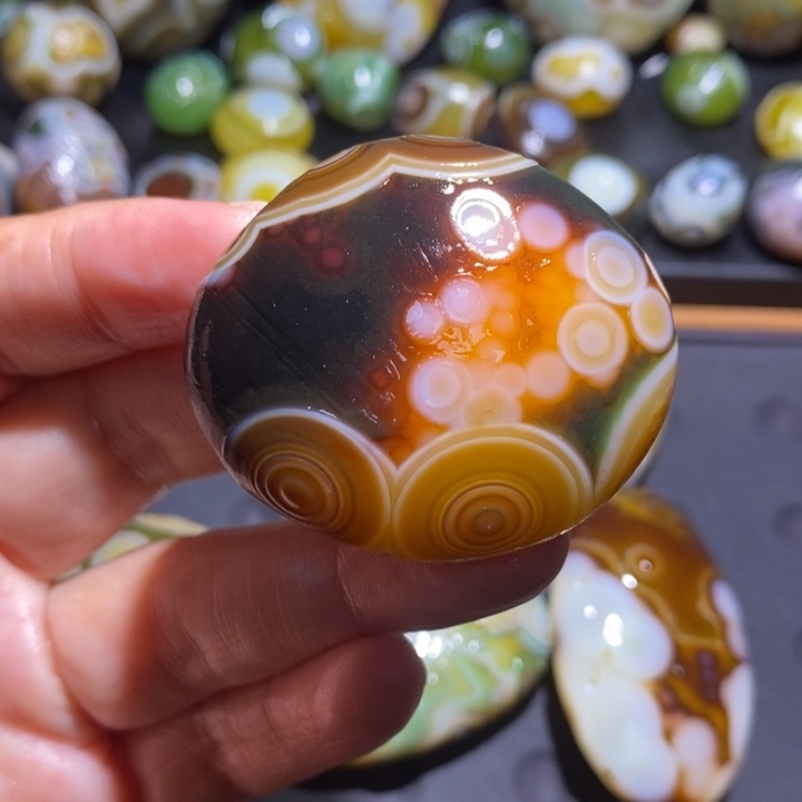 未镶嵌玛瑙/玉髓珠宝半成品147