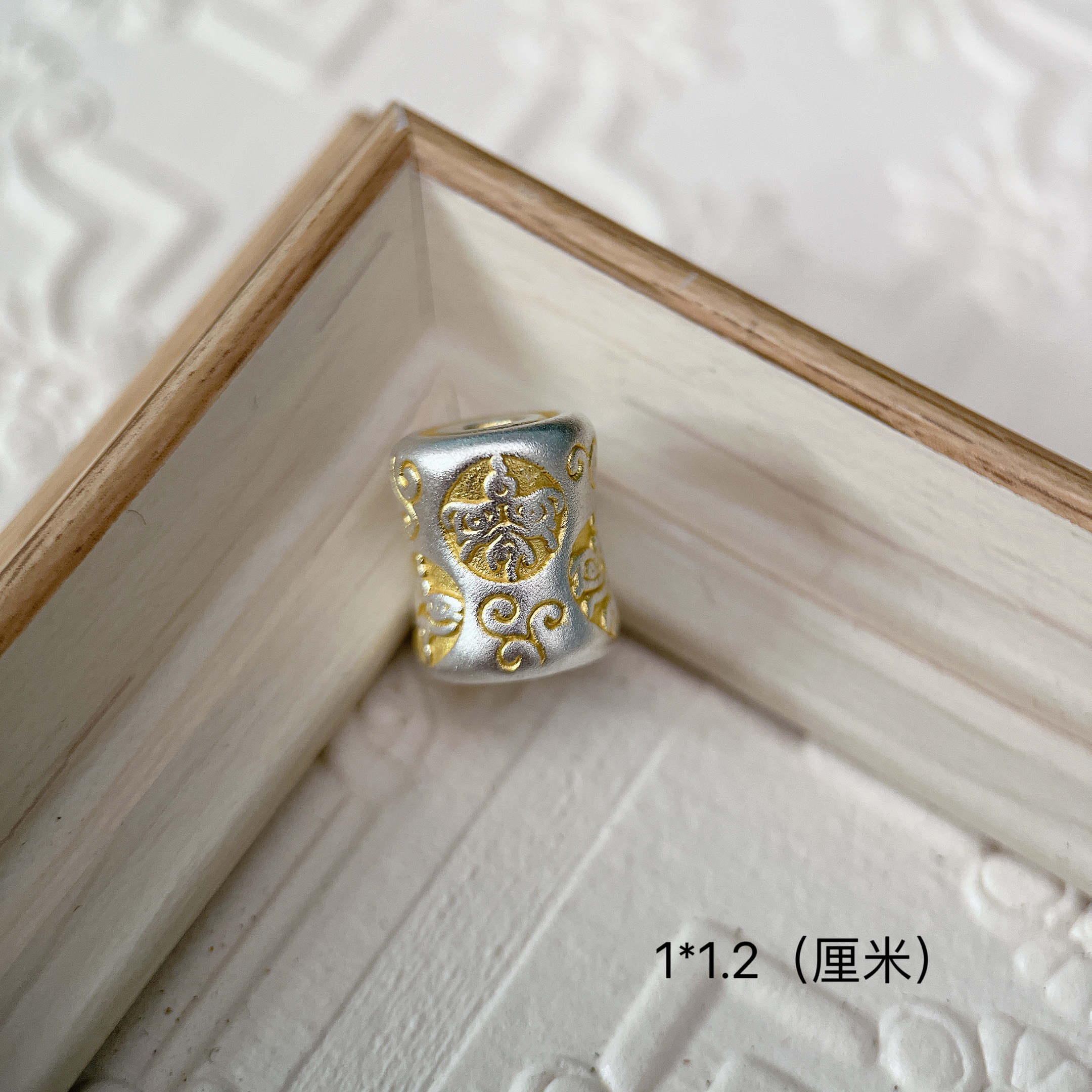 菲菲编绳小店 小配件 diy配件 串珠 描金配件