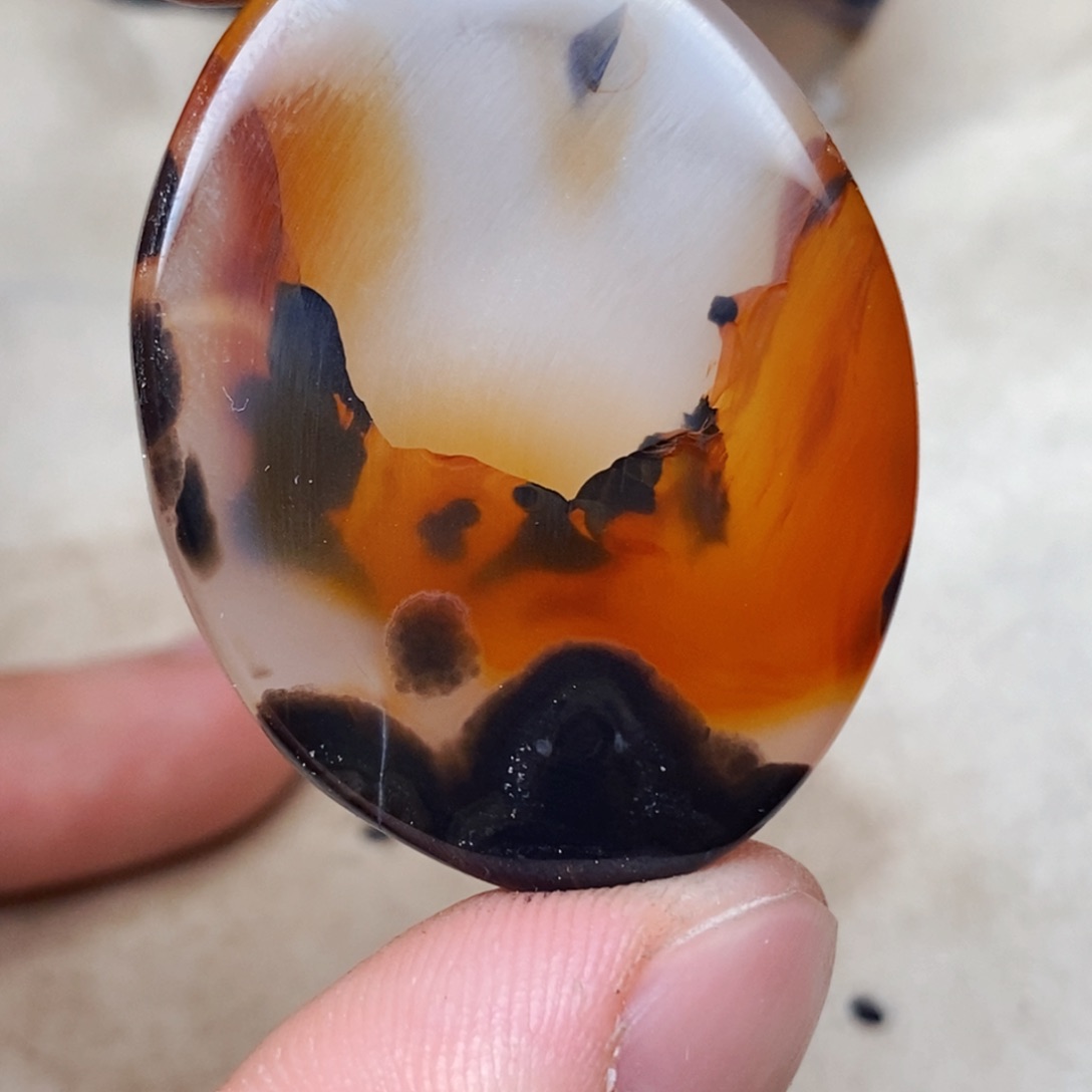 玛瑙/玉髓吊坠(不含链)未镶嵌用****6