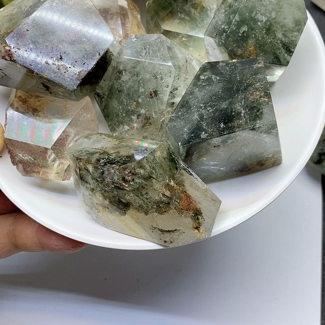 水晶珠宝半成品未镶嵌