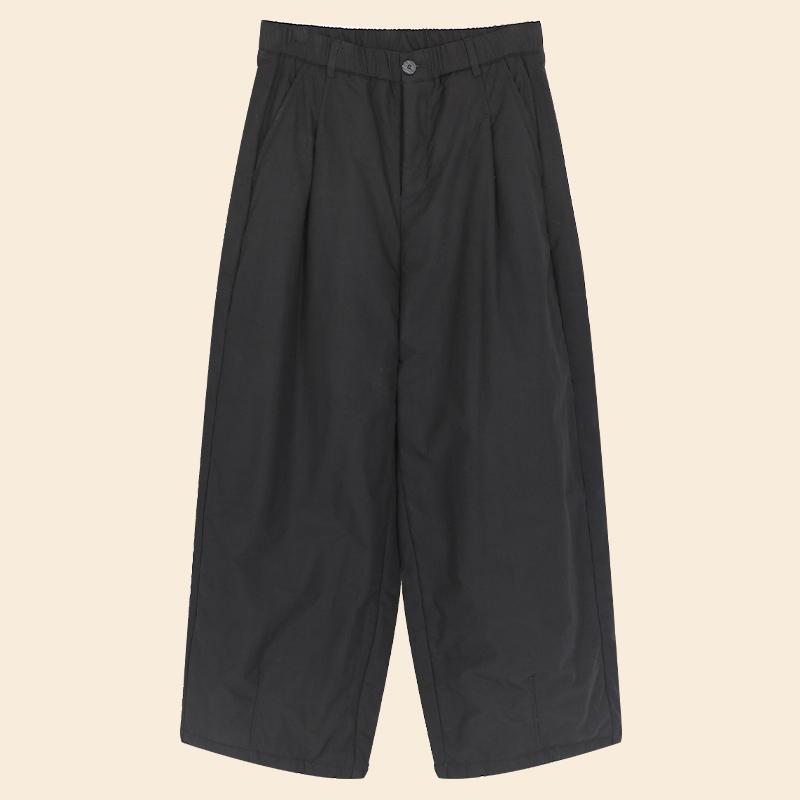 【黑色】基础休闲百搭冬款纯棉加厚款棉裤休闲裤女款秋冬保暖长裤