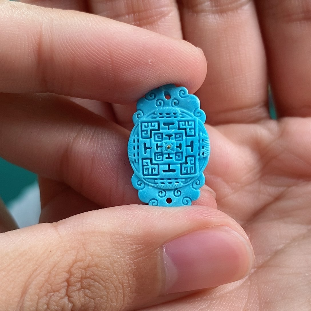 绿松石珠宝奇石未镶嵌