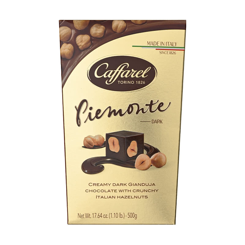 口福莱 榛子仁黑巧克力制品 500g解馋零食