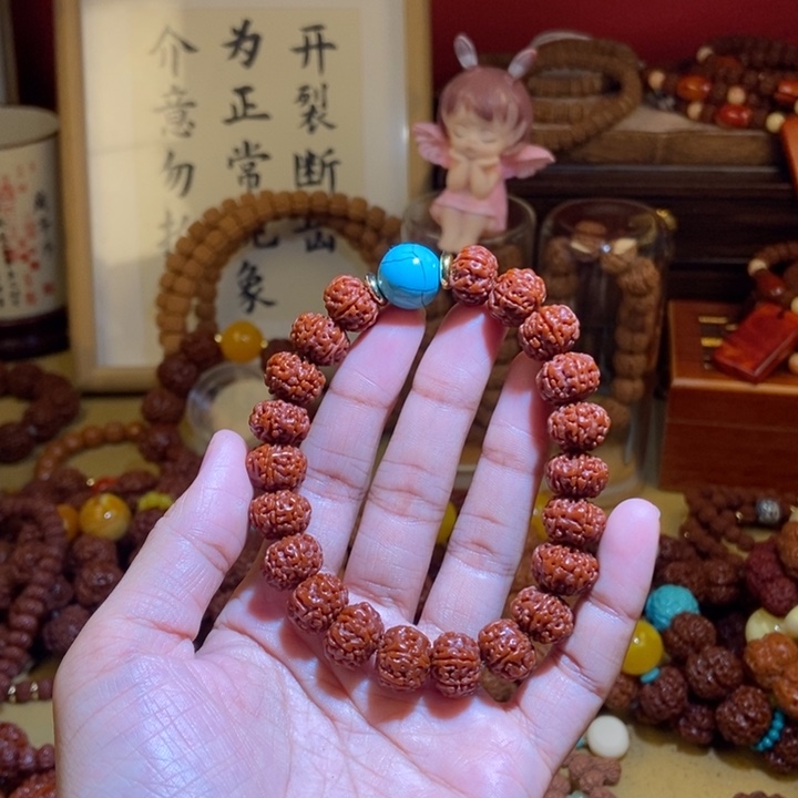 吊坠金刚菩提126玉化单