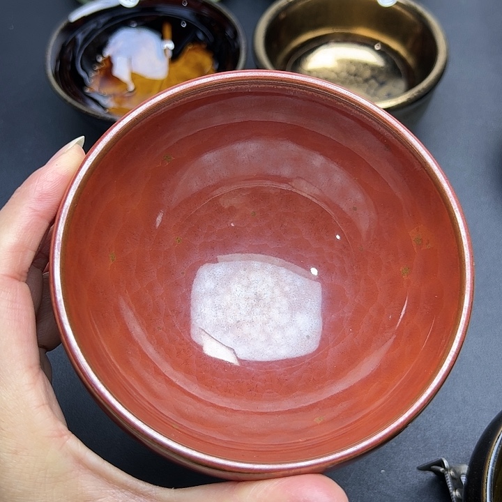 茶盏建窑建盏主人杯