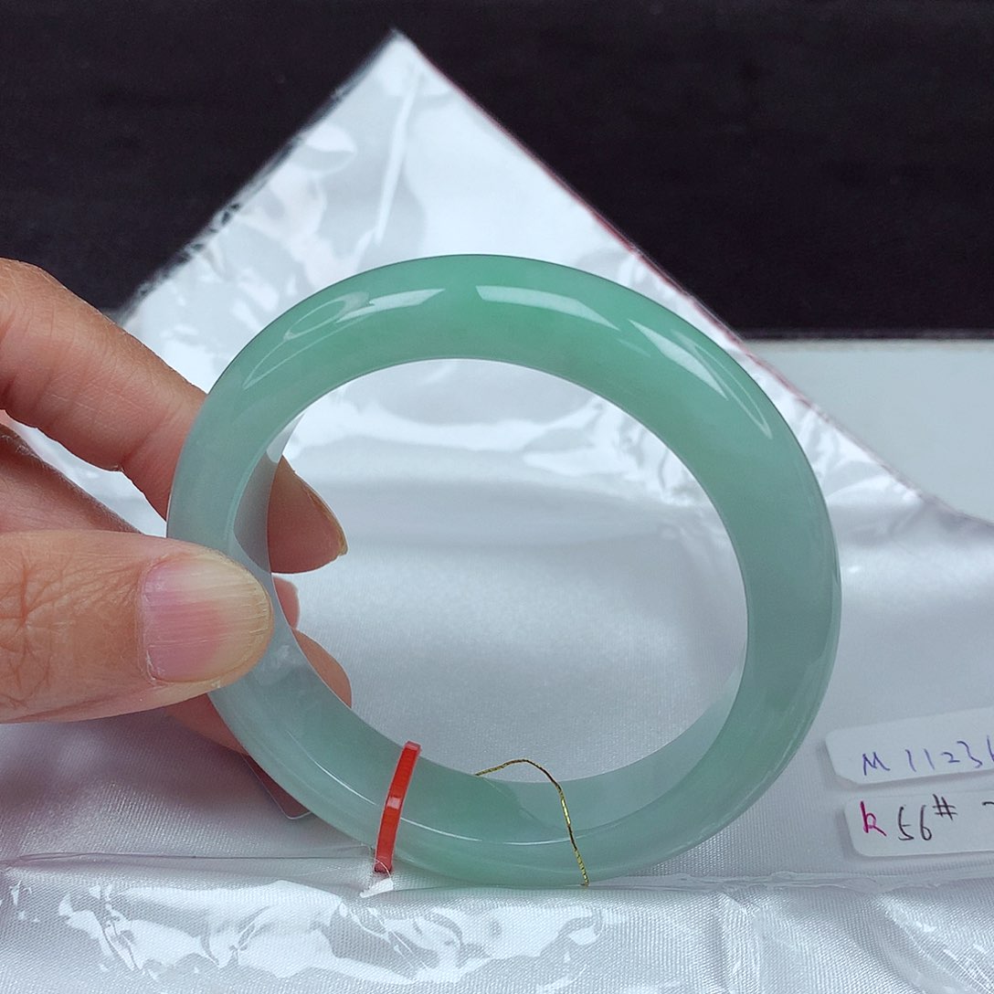 未镶嵌手镯翡翠56圈2369