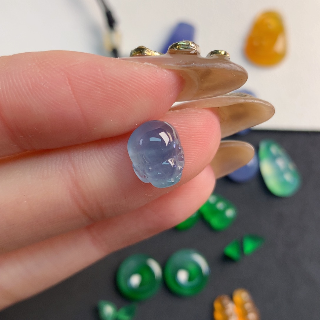 翡翠裸石10.02/8.07/5.13