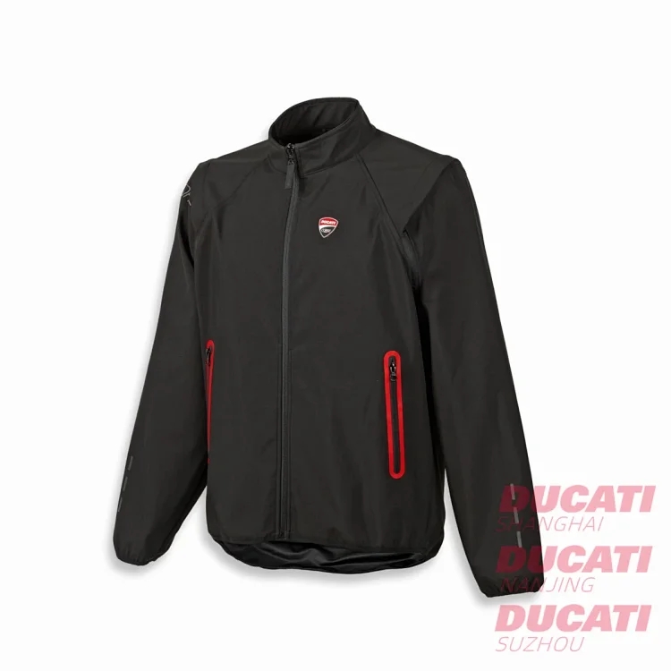 25新款~帅气侧漏~杜卡迪 Ducati Desmo 软壳夹克可拆卸袖管 SPIDI