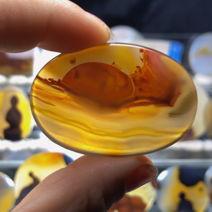 合金玛瑙/玉髓珠宝奇石14