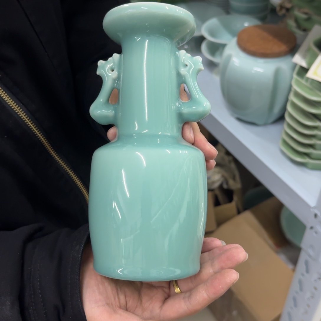 龙泉青瓷茶具微瑕73986