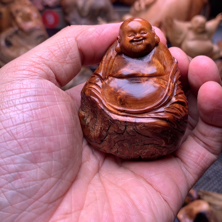 柏木（崖柏）崖柏陈化料手把件