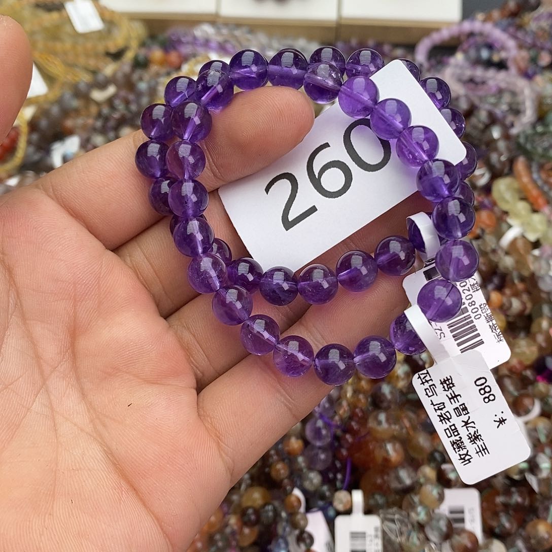 未镶嵌手链水晶手链多样性发一条