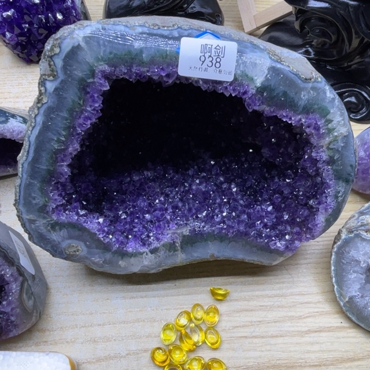 未镶嵌水晶大型摆件（非配饰）初*