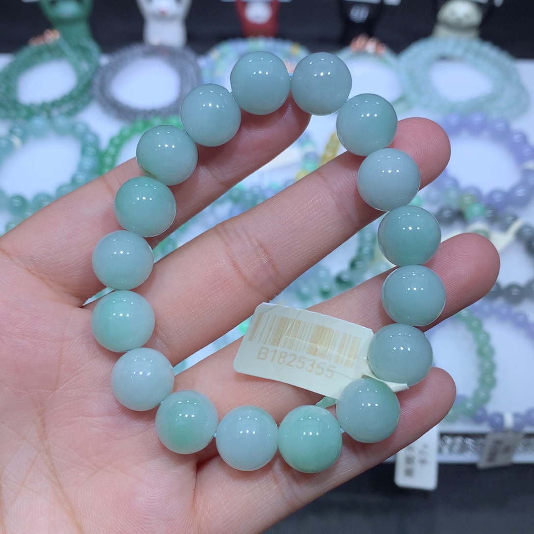 翡翠未镶嵌手串天然