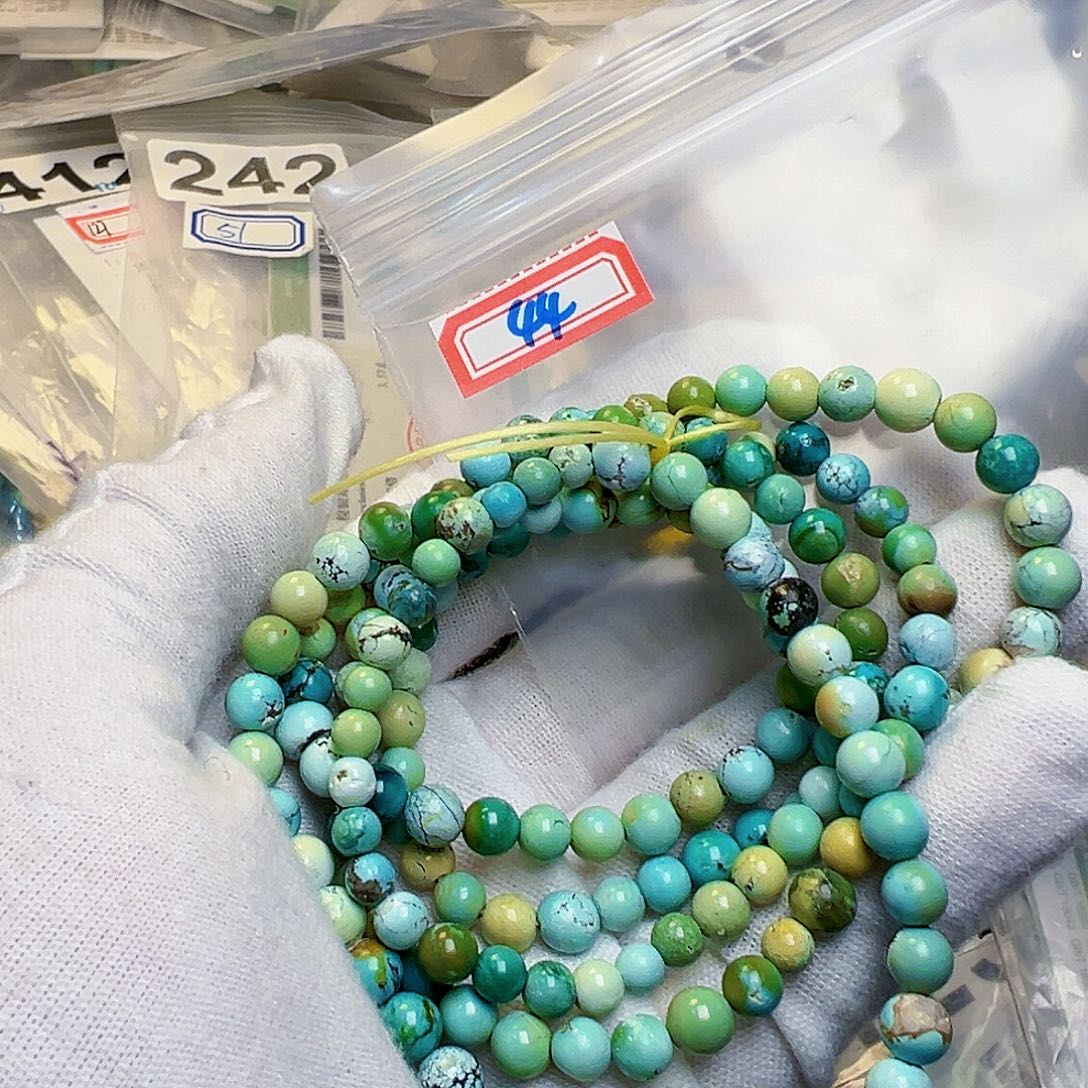 绿松石珠宝奇石未镶嵌