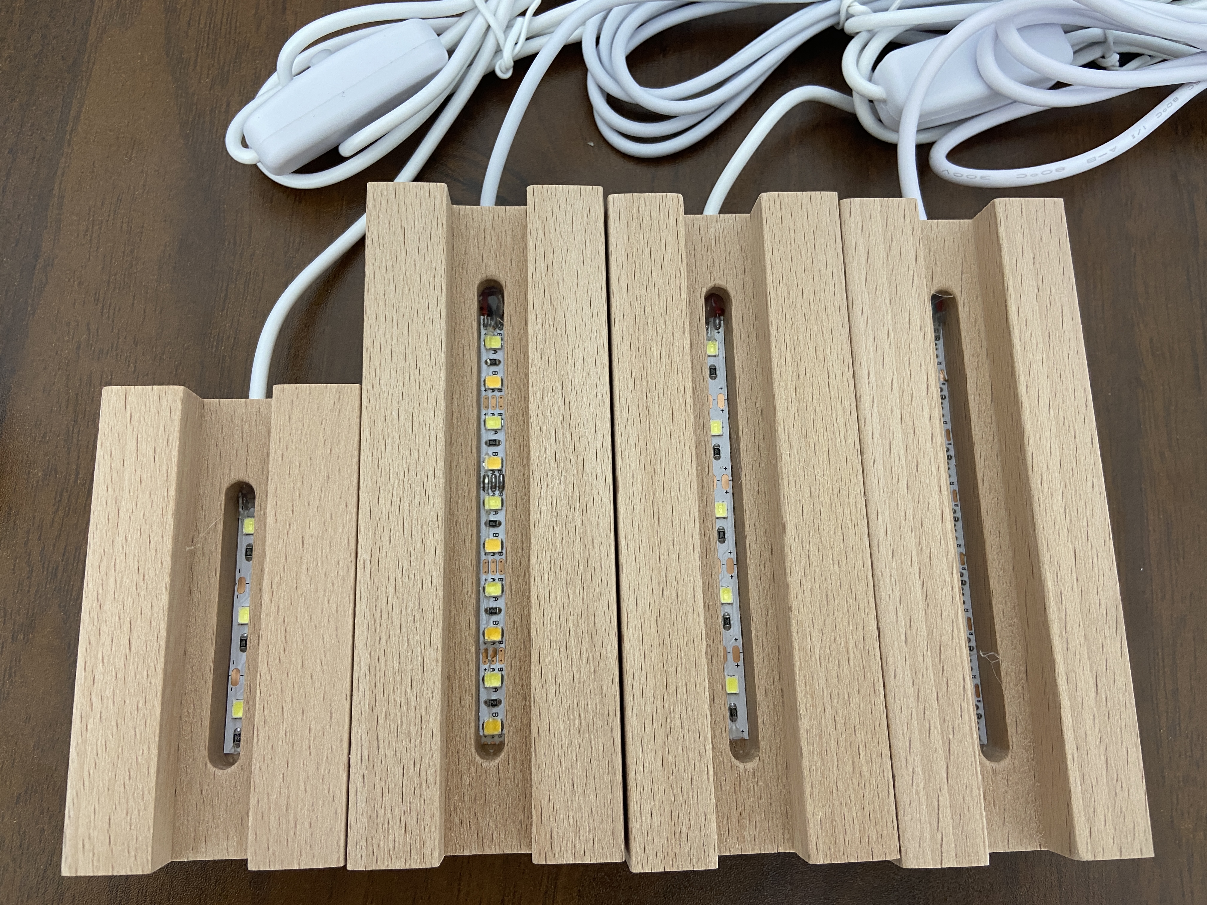 12CM/8CM原神崩铁专属实木led发光灯座