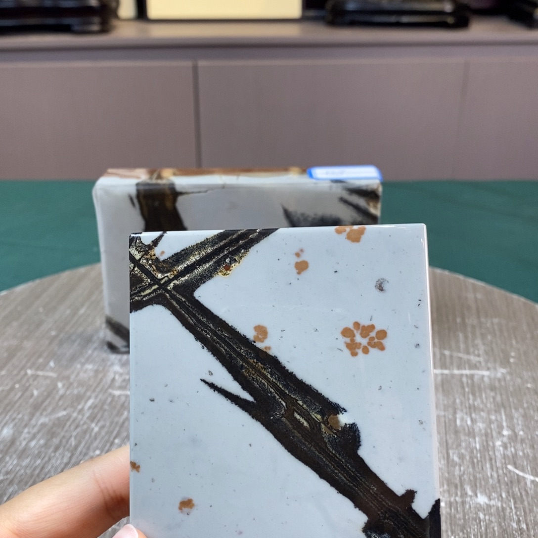 石材广西国画石草花石