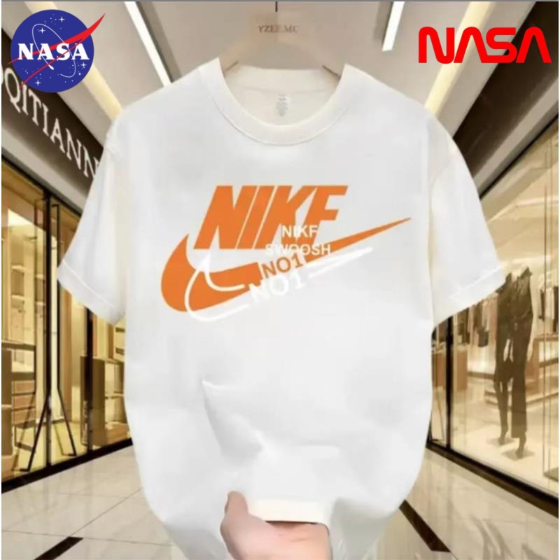 透气中性圆领宽松型休闲百搭情侣夏季运动T恤单肩时尚潮流-A16