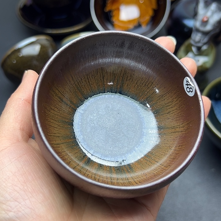 茶盏建窑建盏主人杯