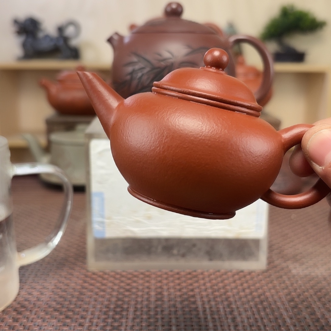 溥***紫砂茶壶微瑕处理