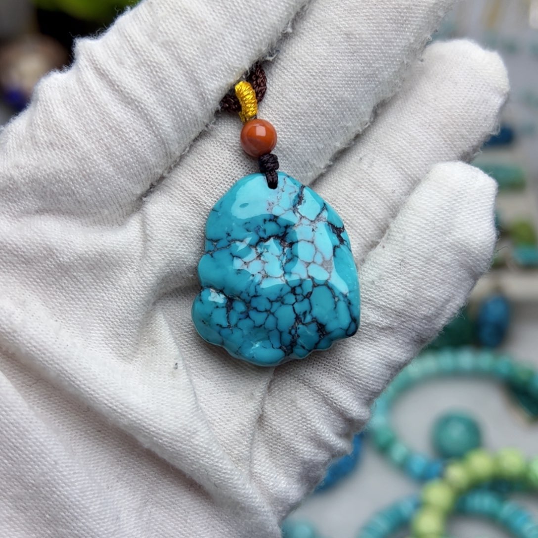 绿松石珠宝奇石未镶嵌