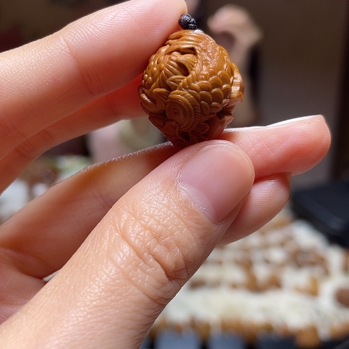 手串/手链橄榄核荷花鱼