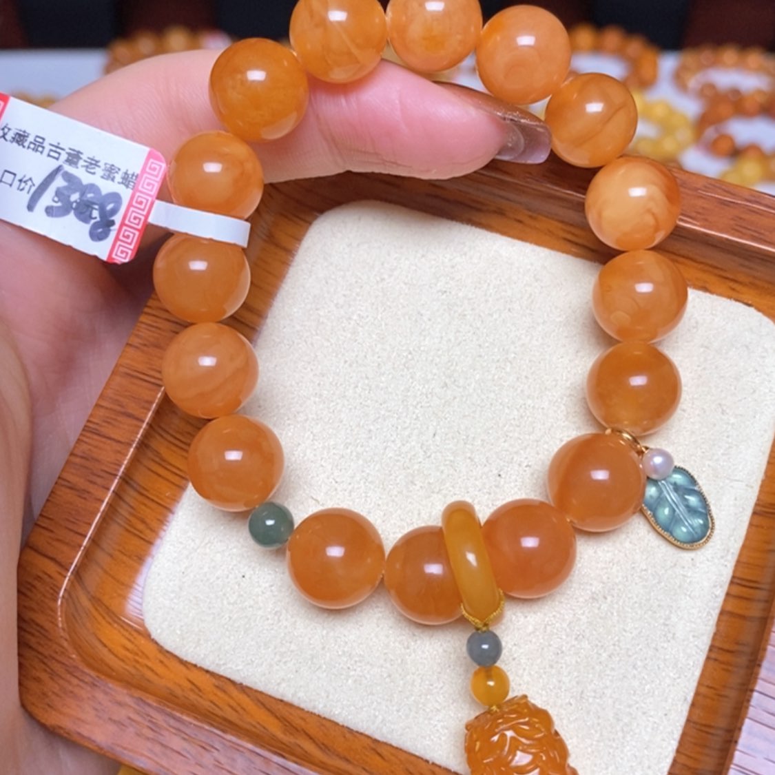 【闪购商品】蜜蜡手链未镶嵌手串