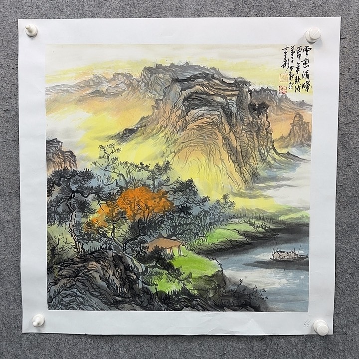 书法作品多次参加