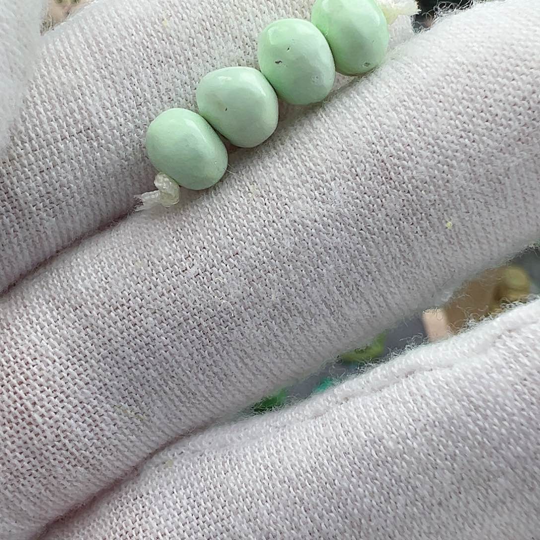 绿松石菜籽黄绿松石Z未镶嵌