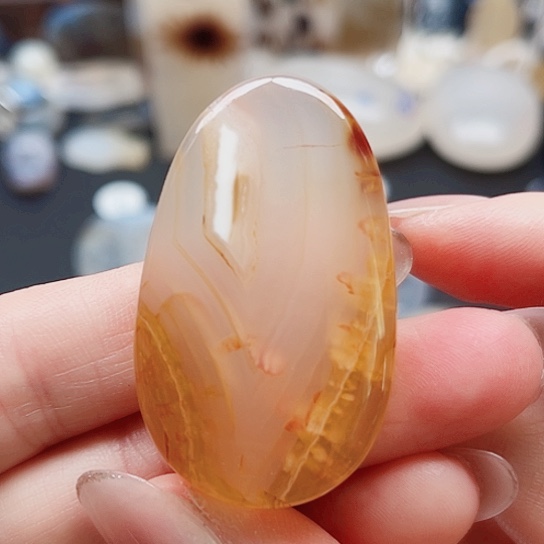 未镶嵌玛瑙/玉髓珠宝奇石