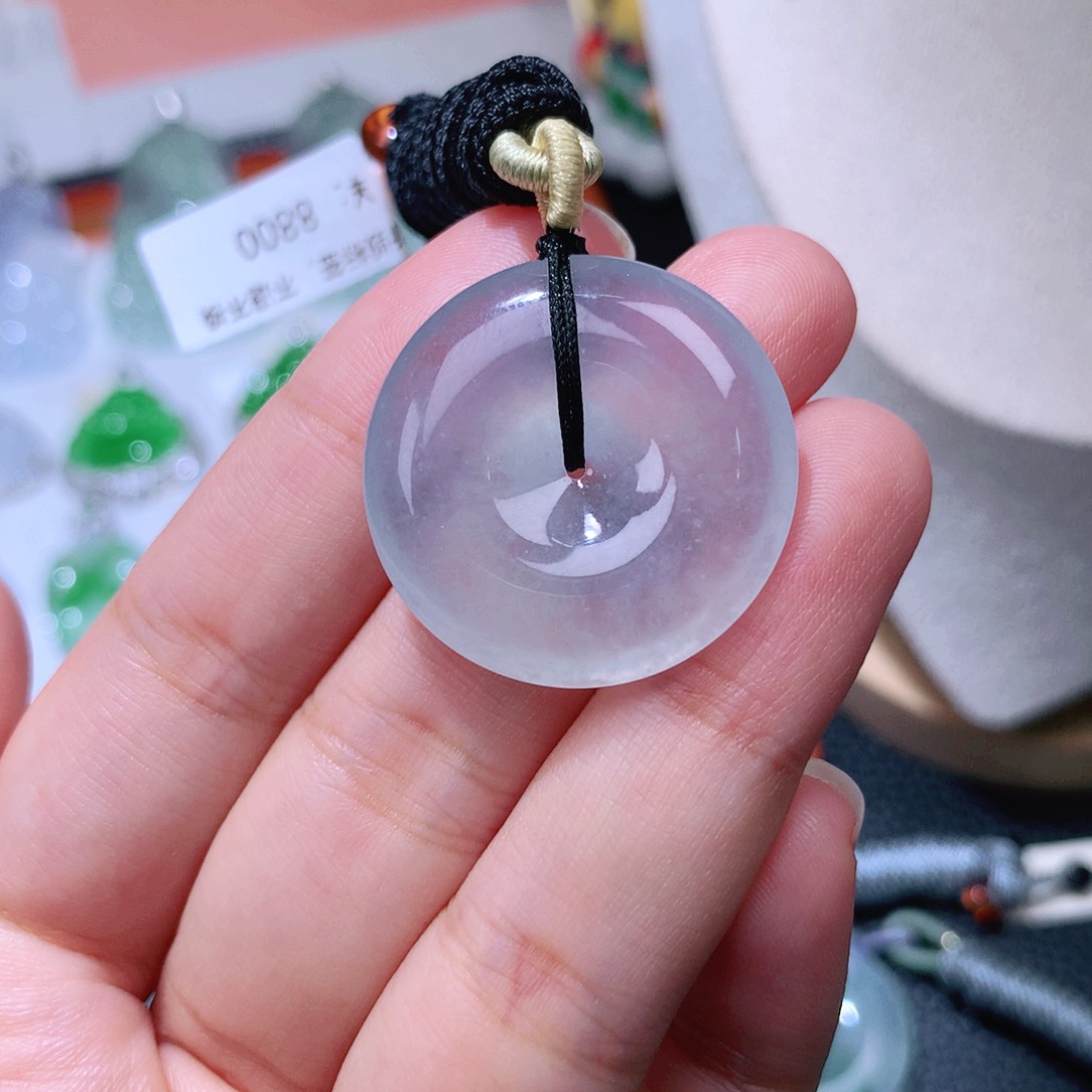 颈饰未镶嵌翡翠扣子28.8*6.2