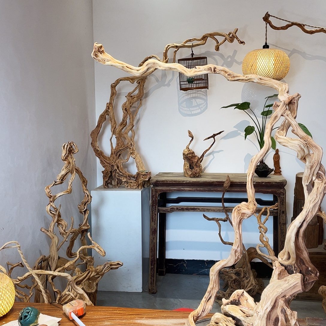 沐***宸天然根雕陶制艺术品