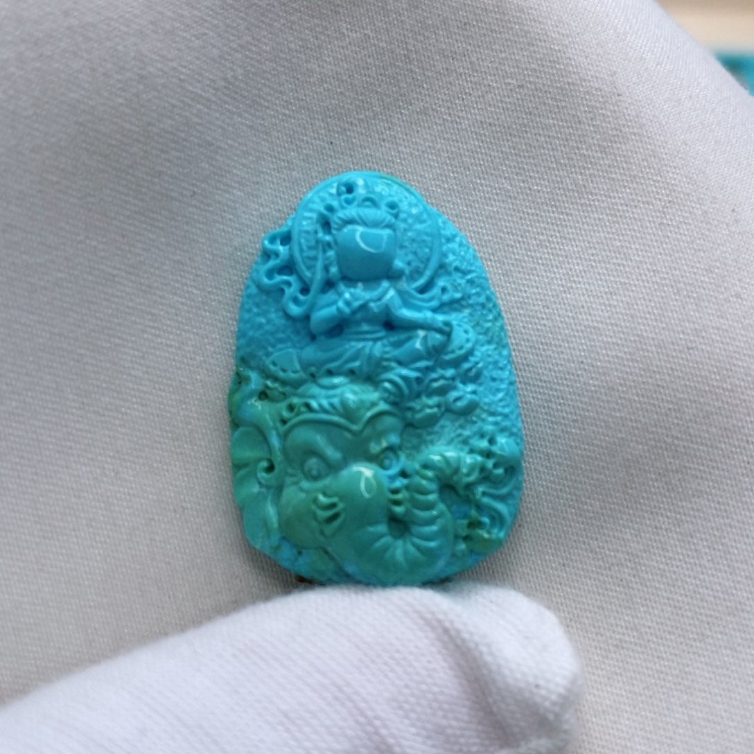 绿松石珠宝奇石未镶嵌