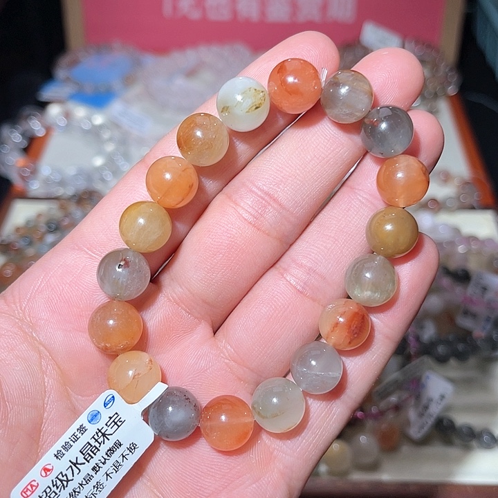 水晶手链未镶嵌216号多样性发一   11+