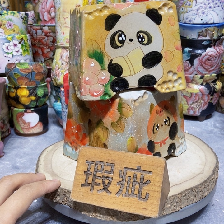 景德镇艺术手绘作品