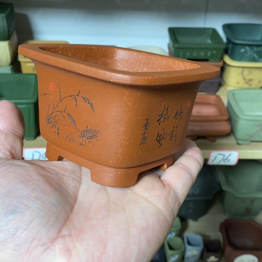 青***╮紫砂花盆紫砂文化