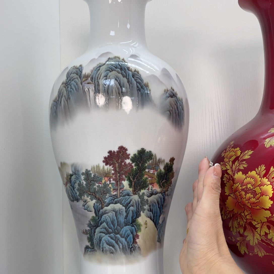 摆件景德镇陶瓷现代工艺品摆件