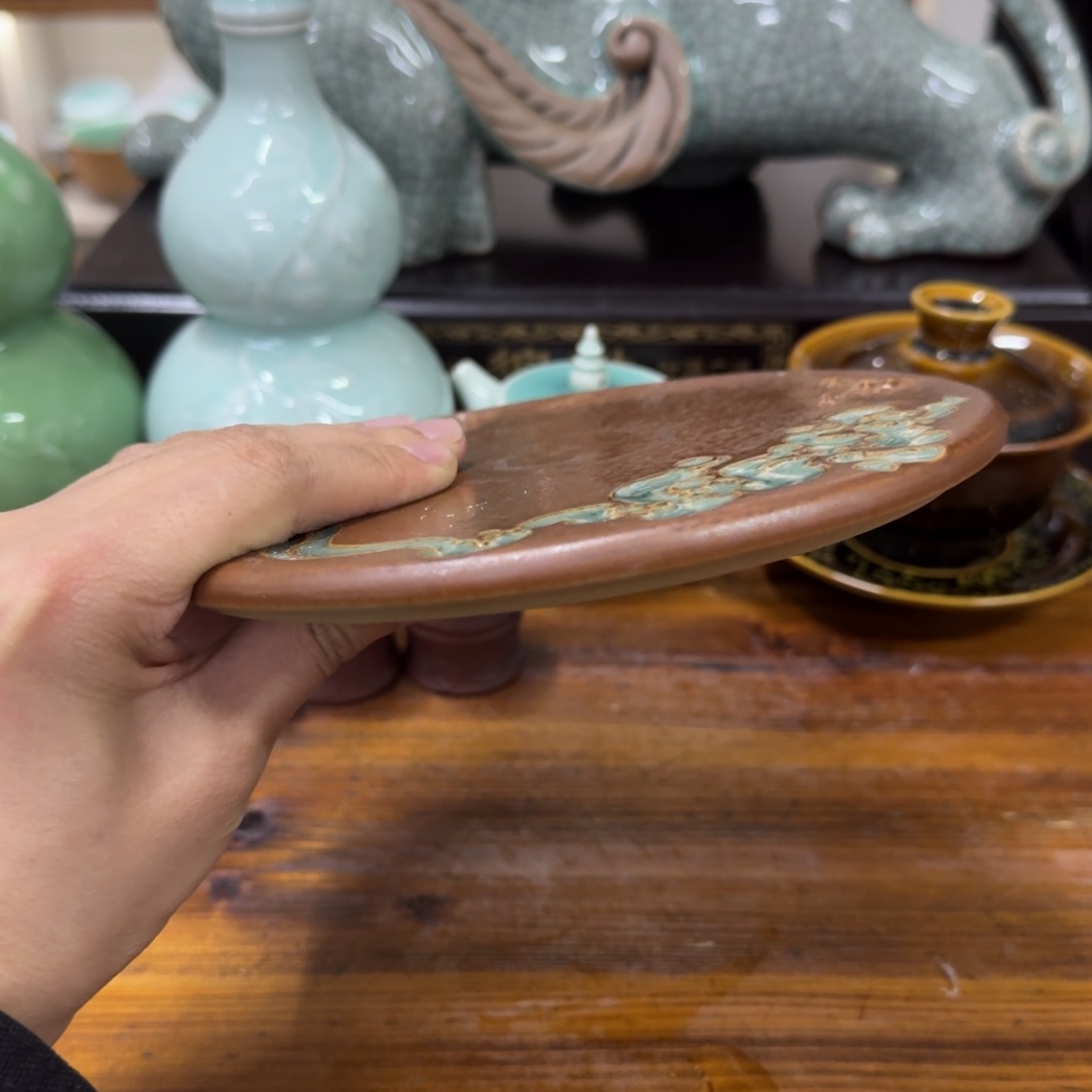 雾*龙泉青瓷茶具微瑕7370