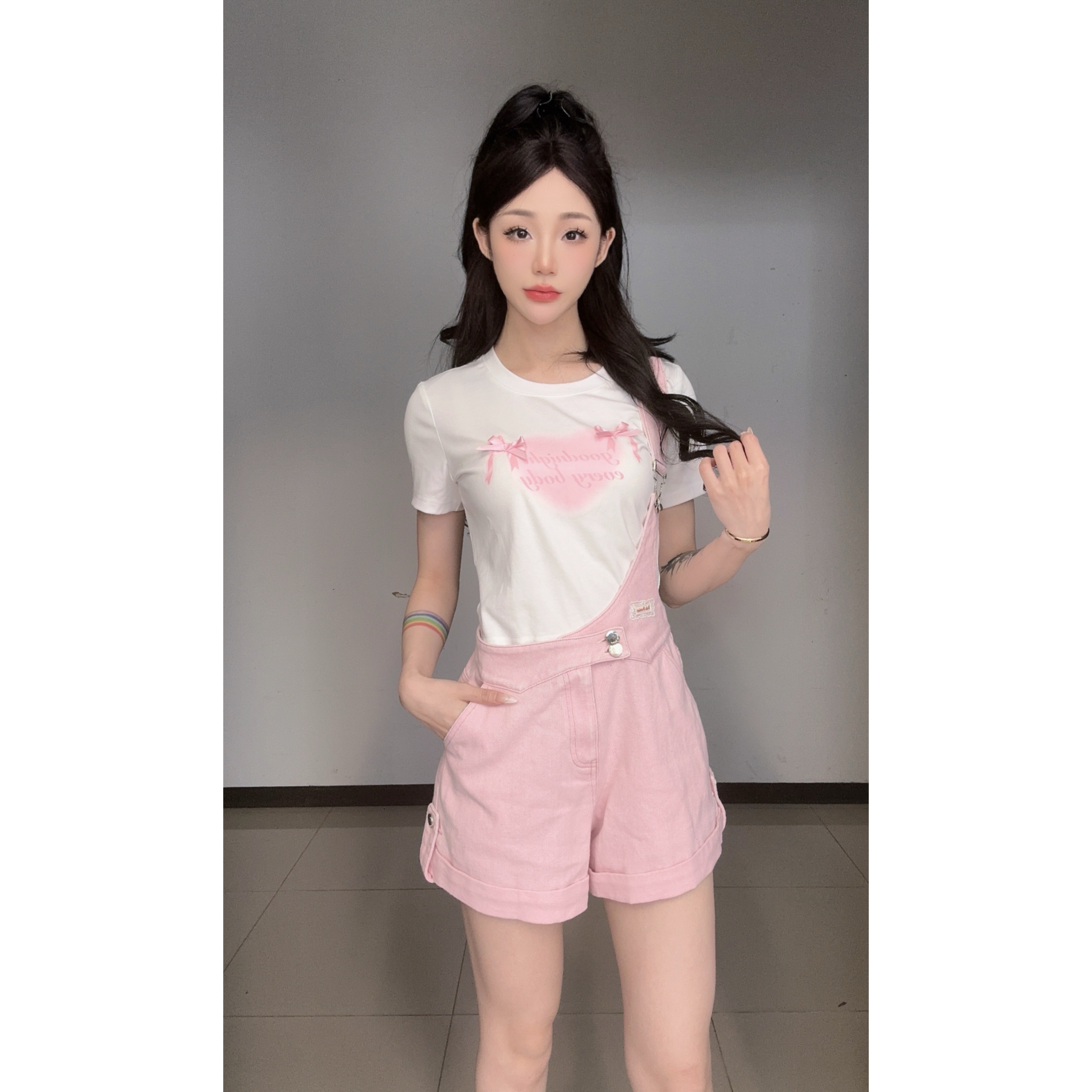 IEF/爱依服2025年春夏季背带裤套装~