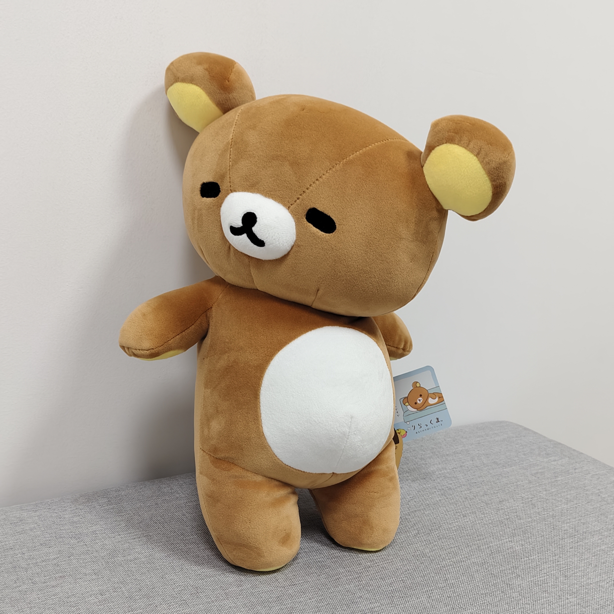 【肥宅L55cm啤酒肚】日单轻松熊毛绒公仔睡觉抱枕女生元旦礼物