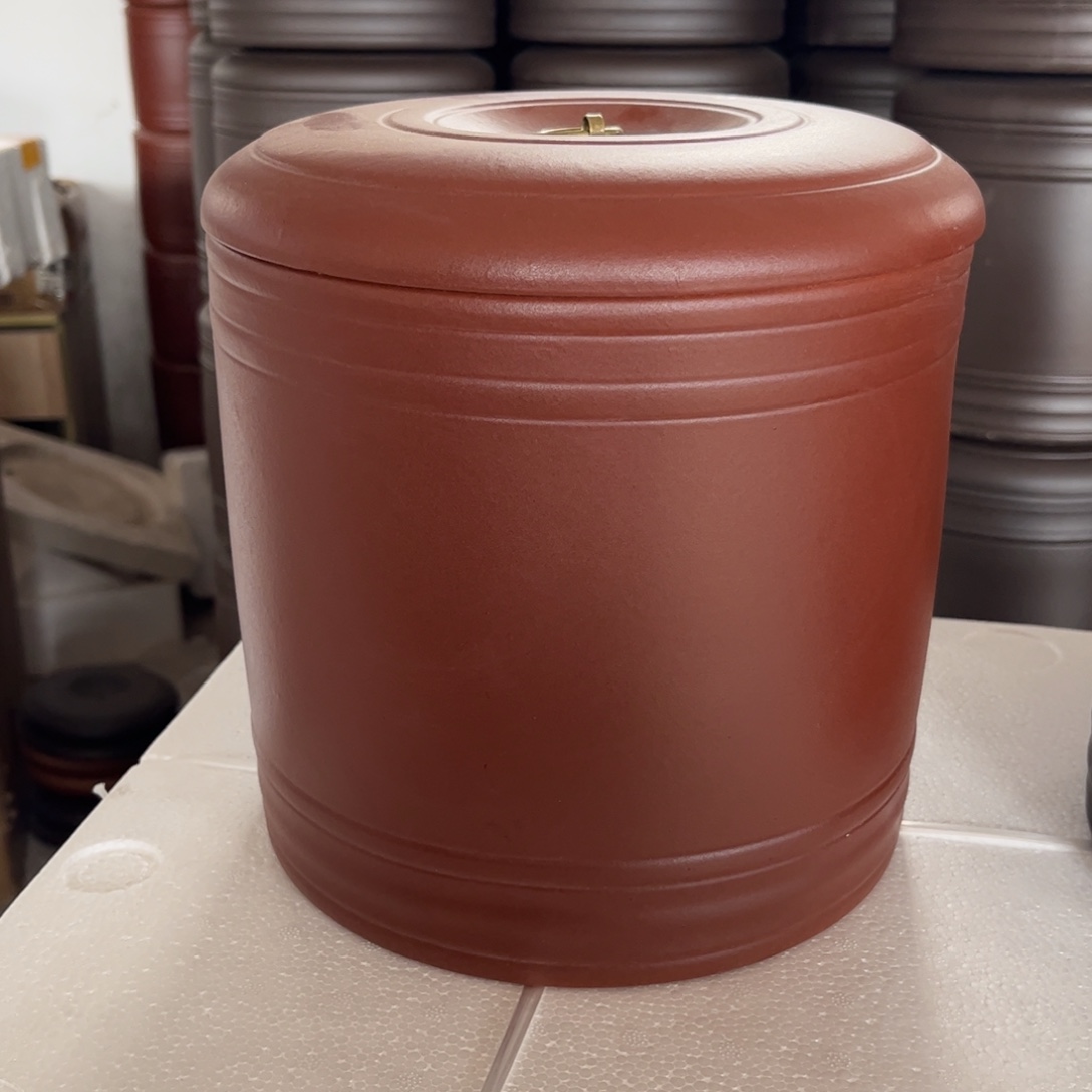 紫砂茶叶罐7 饼茶叶罐