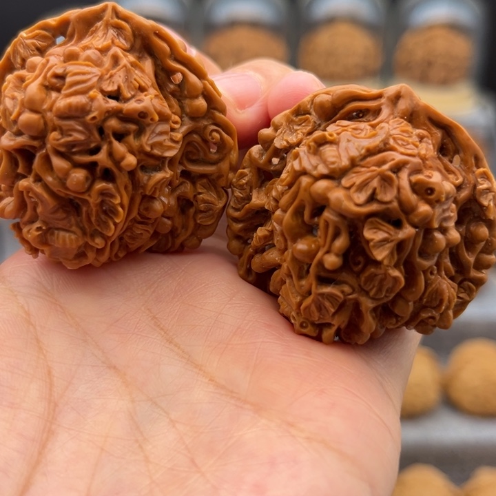 把件核桃福禄万代